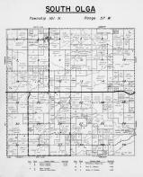 South Olga Township, Cavalier County 1954